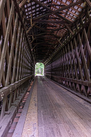 Pier Railroad Covered Bridge 3