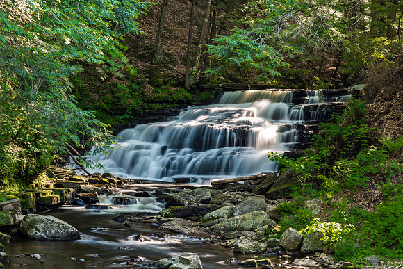 Copeland Covered Bridge Falls 1