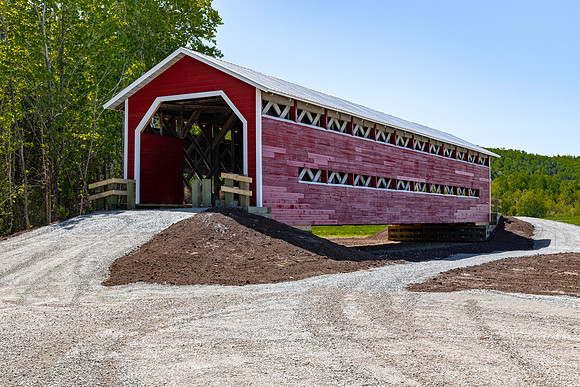 St-Anaclet Covered Bridge 1