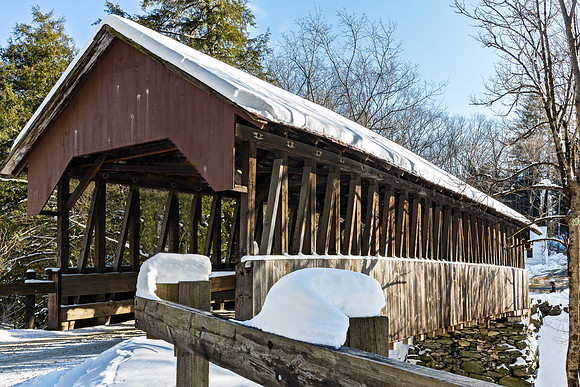 Dingleton Hall Covered Bridge 3