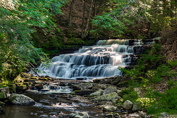 Copeland Covered Bridge Falls 2