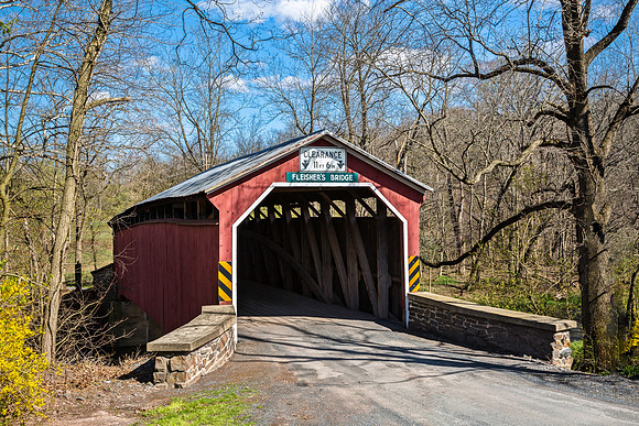 Fleishers Covered Bridge 1