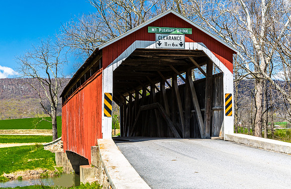 Mt Pleasant Covred Bridge 1