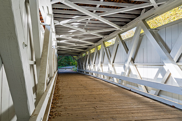 Everett Road Covered Bridge 1