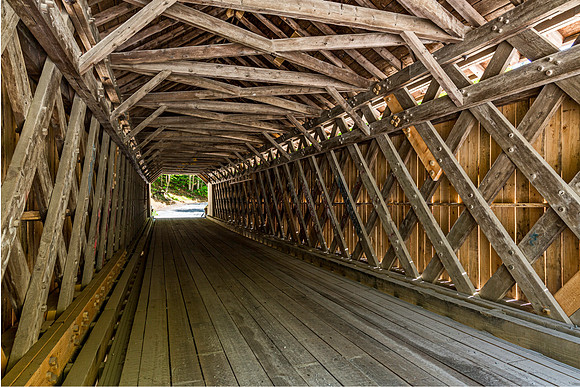 Brown Covered Bridge 2
