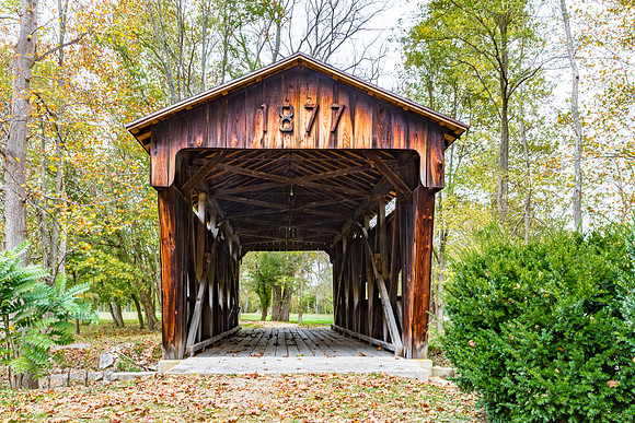 Jasper Road Covered Bridge 1