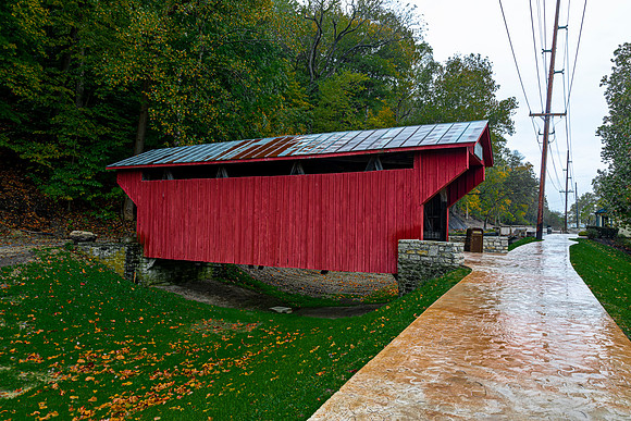 Feedwire Road Covered Bridge 1
