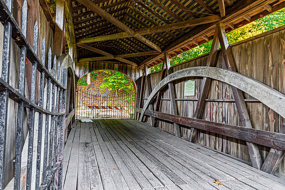 Feedwire Road Covered Bridge 2