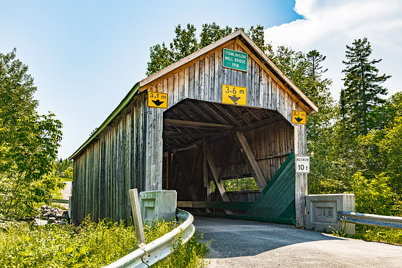 Tomlinson Mll Covered Bridge 2