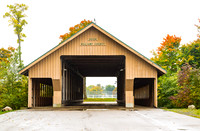 Montpelior Fairgrounds Covered Bridge 1