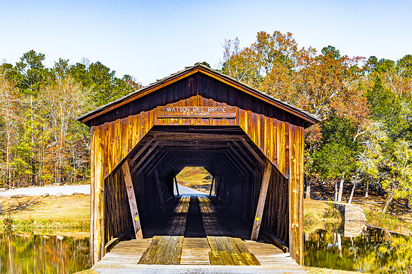 Watson Mill Covered Bridge 1