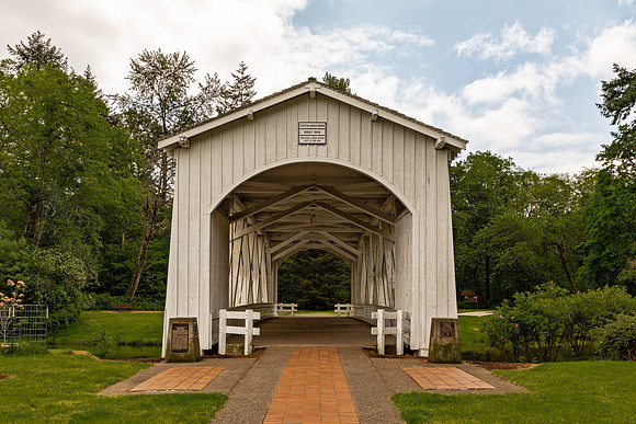 Stayton Jordan Covered Bridge 1