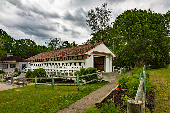 Kenneth E Stoddard Shell Museum Covered Bridge 1