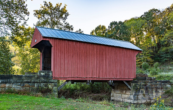 Old Red Covered Bridge 2