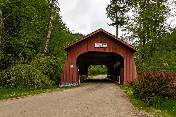 Drift Creek Covered Bridge 1
