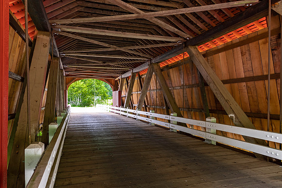 Fisher School Covered Bridge 4