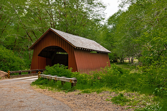North Fork Yachats River Covered Bridge 2