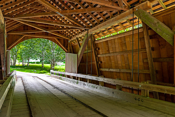 North Fork Yachats River Covered Bridge 3