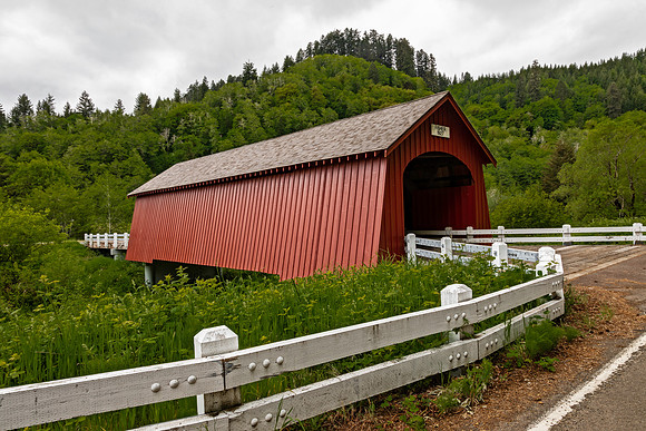 Fisher School Covered Bridge 2