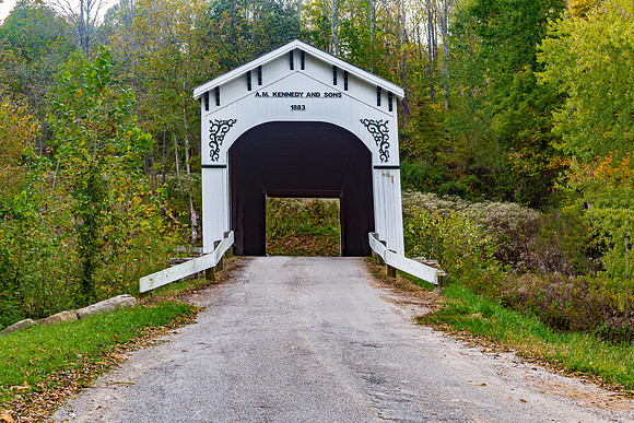Richland Creek Covered Bridge 1