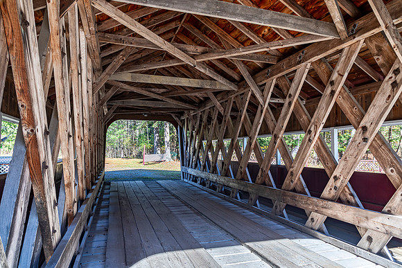 Eagle Mills Covered Bridge 4