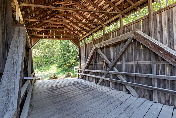 Lost Creek Covered Bridge 4