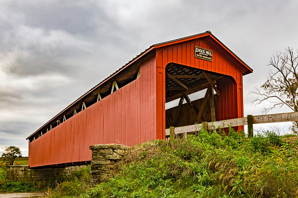 West Engle Mill Road Covered Bridge 2