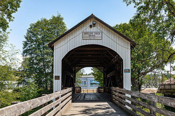Antelope Creek Covered Bridge 1