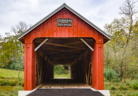 Stevenson Road Covered Bridge 1