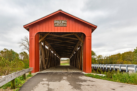 West Engle Mill Road Covered Bridge 1