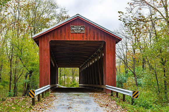 Charleton Mill Road Covered Bridge 1