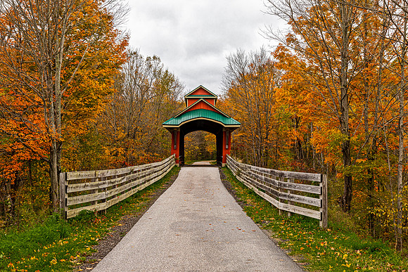 Maple Highlands Trail Covered Bridge 3
