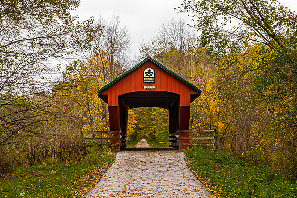 Geauga Park Covered Bridge 1