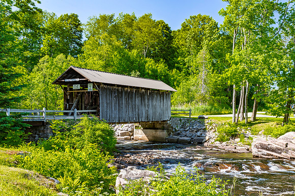 Salisbury Center Covered Bridge 4