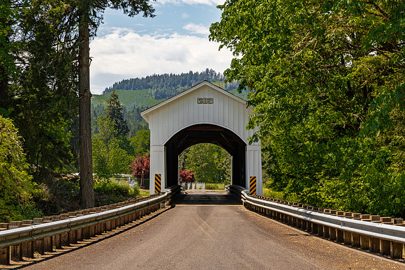 Mosby Creek Covered Bridge 1