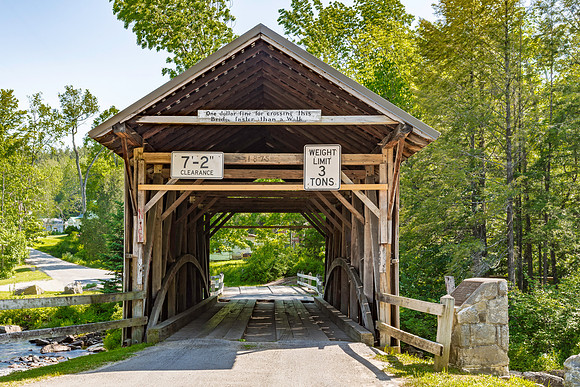 Salisbury Center Covered Bridge 1