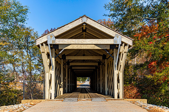 Hurricane Shoals Covered Bridge 2