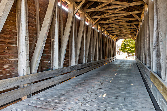 Loys Station Covered Bridge 4