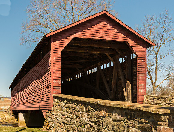 Utica Mills Covered Bridge 1