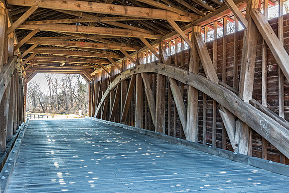 Utica Mills Covered Bridge 3