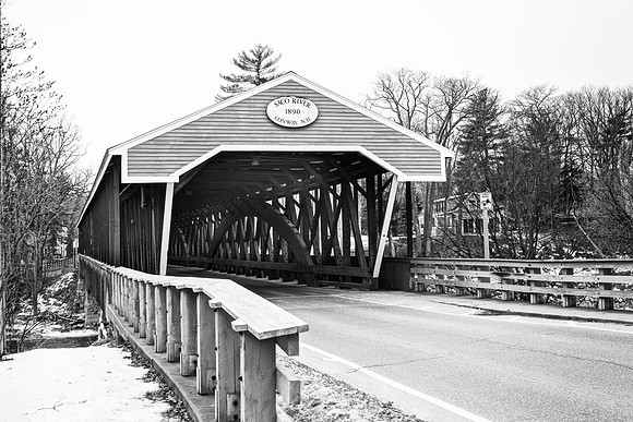 Saco River Covered Bridge 3