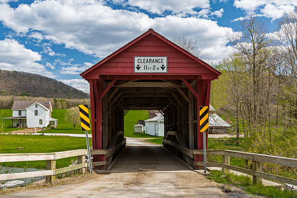 Logan Mil Covered Bridge 1