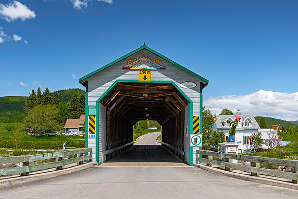 du Faubourg Covered Bridge 1