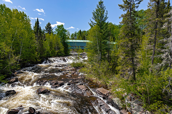 du Lac Ha! Ha! Covered Bridge 3