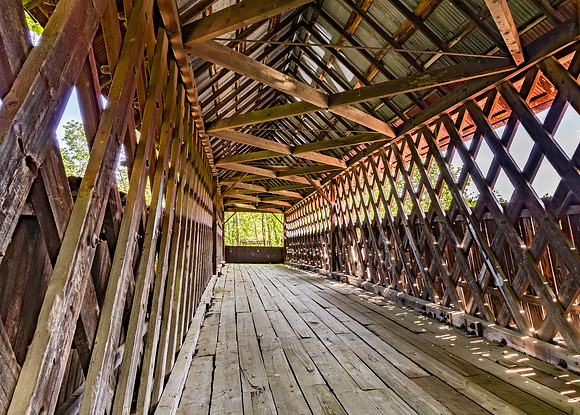 Province Hill de la Frontiere Covered Bridge 2