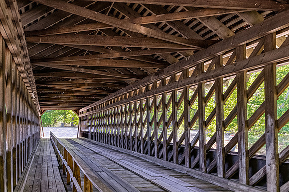 Stone Mountain Covered Bridge 3