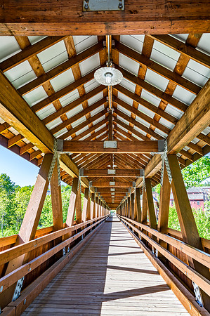 Riverwalk Covered Footbridge 3