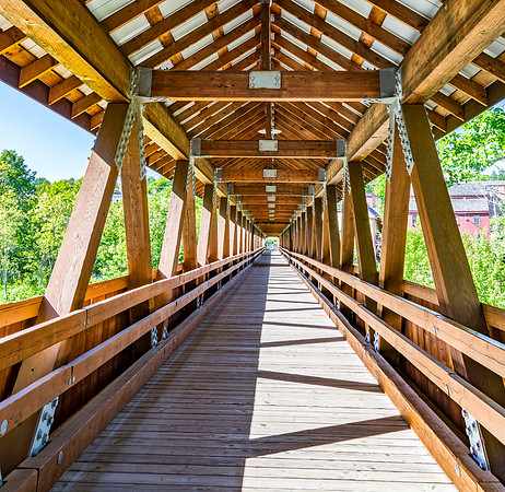 Riverwalk Covered Footbridge 2