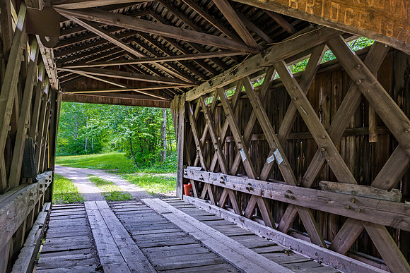 Lower Shavertown Covered Bridge 2