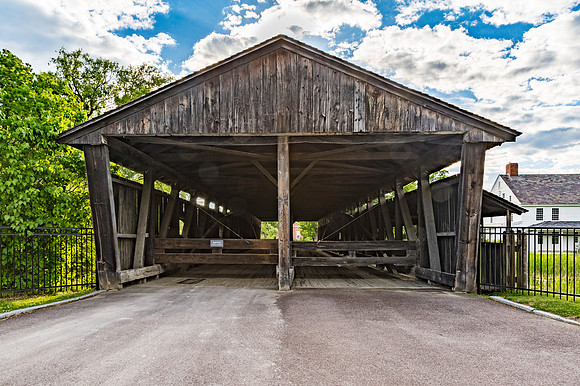 Cambridge Village Covered Bridge 1